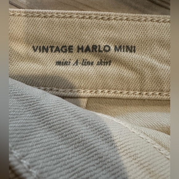 Cream Mini Skirt - Picture 11 of 13